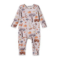 Forest Frolic Baby Romper | Soft Bamboo Fall Outfit
