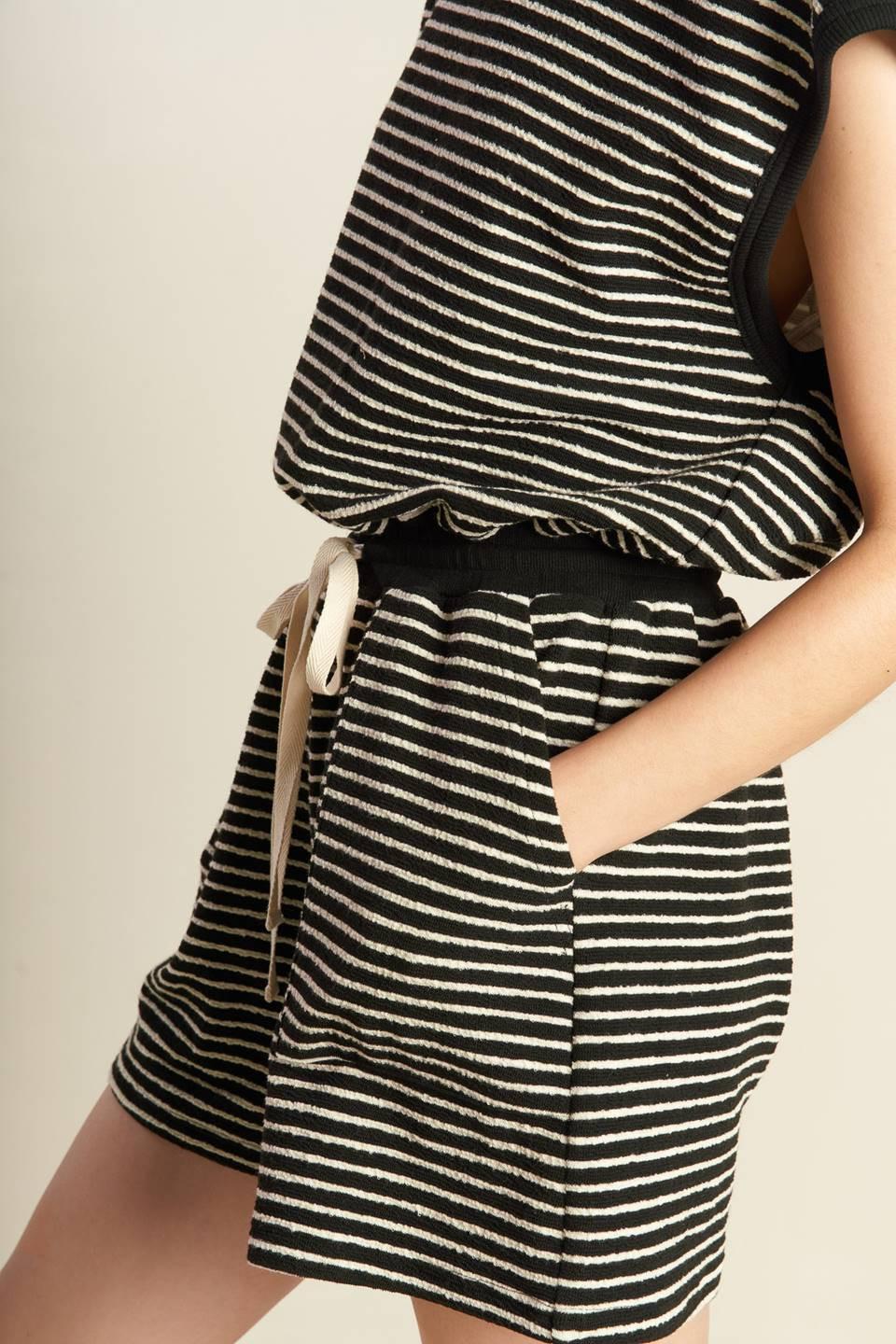SUNSET COVE STRIPE ROMPER