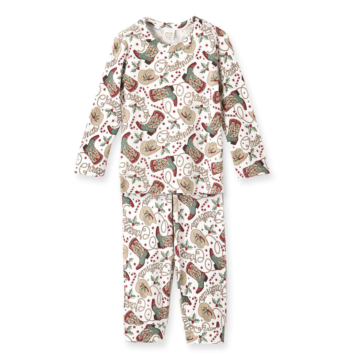 Western Christmas Family Matching Bamboo Pajamas