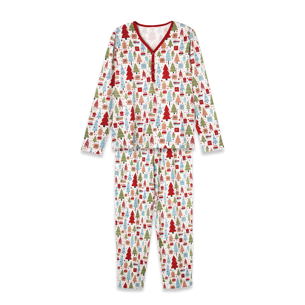 Christmas Merry Women's Bamboo Pajama Set | Family Matching PJs