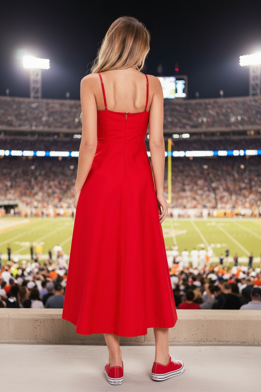 Modern Romance Dress - Football Stadium Back