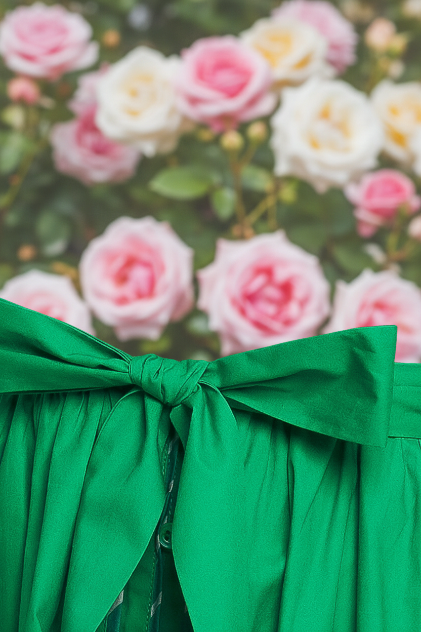Resort Escape Dress - Rose Garden Detail