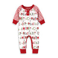 Christmas Peace Love Joy Bamboo Romper