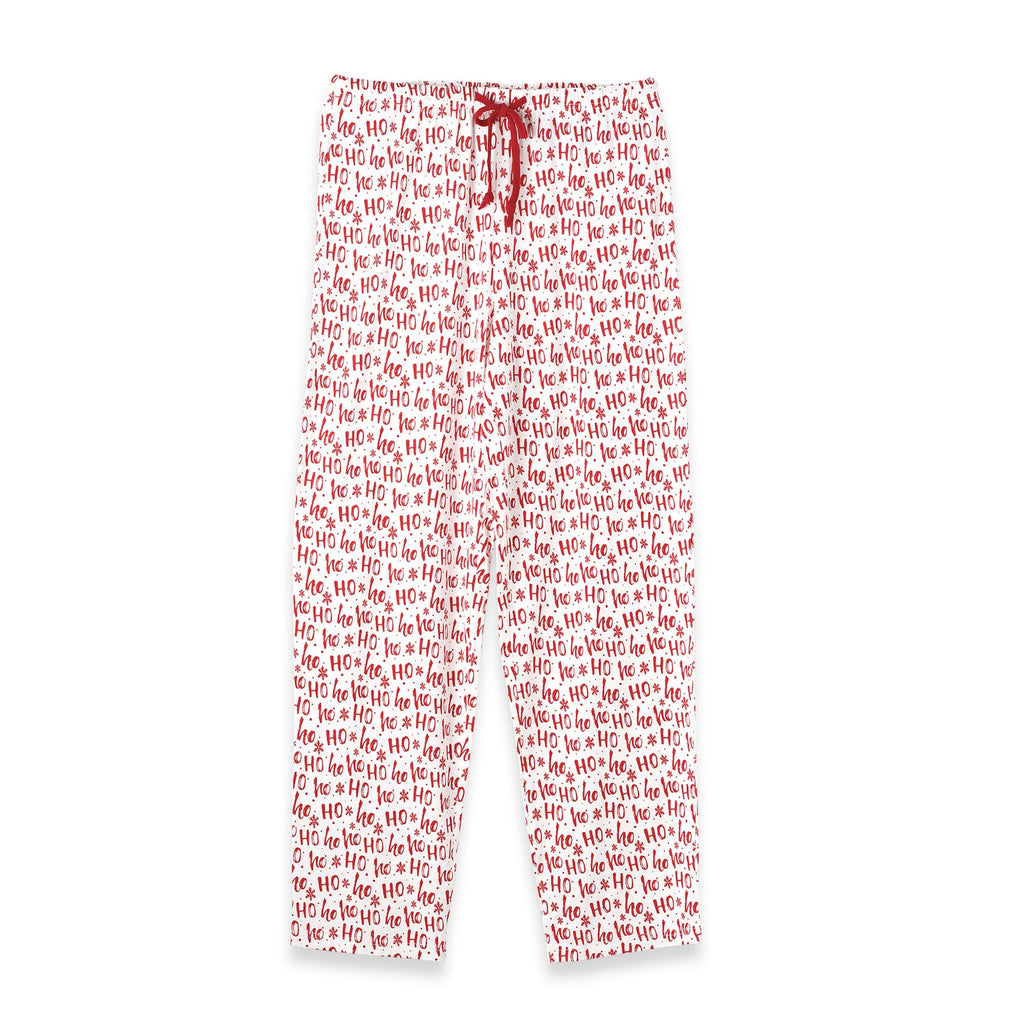 Christmas Ho Ho Ho Adult Bamboo Pajama Pants
